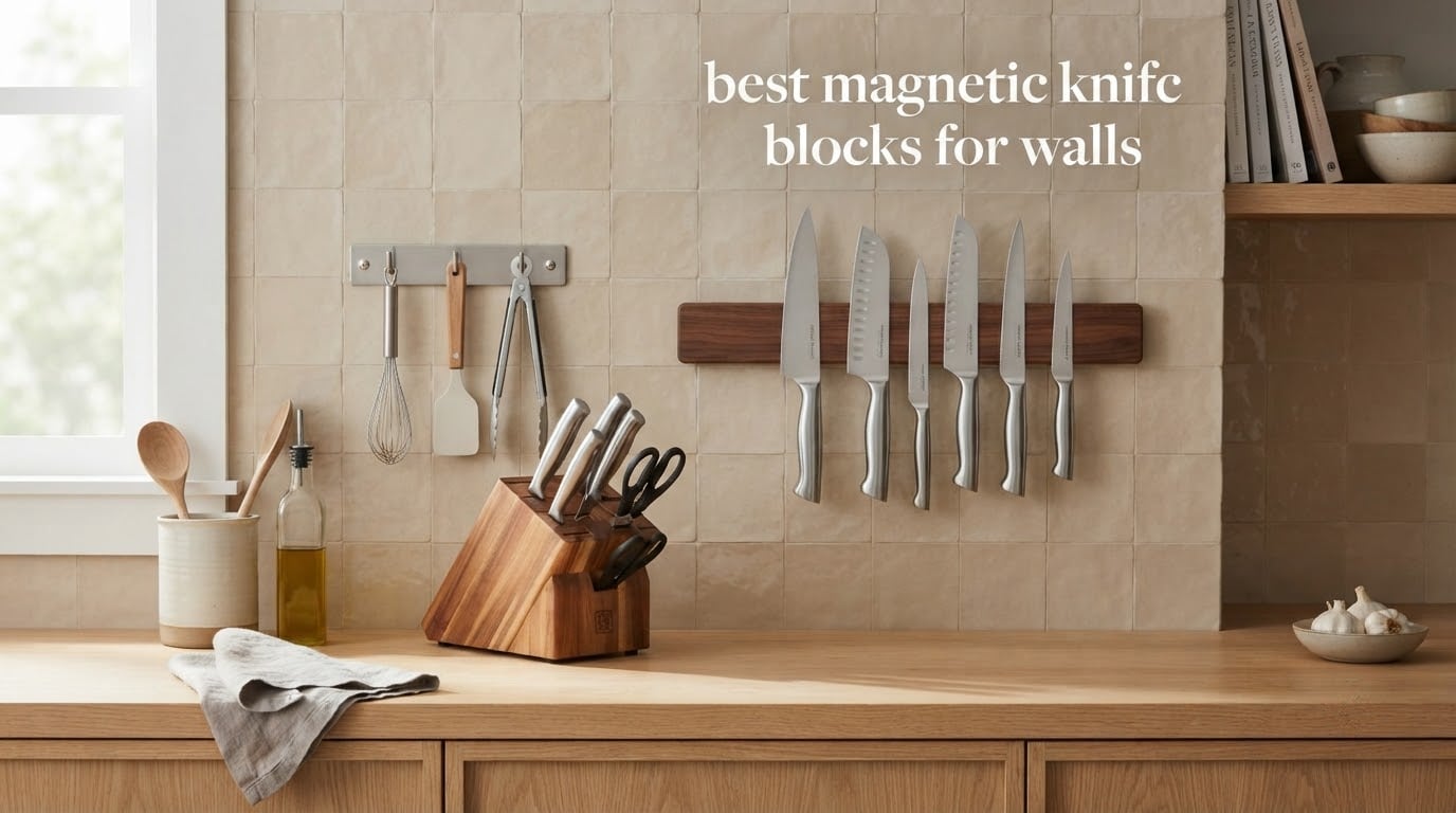 best magnetic knife blocks for walls