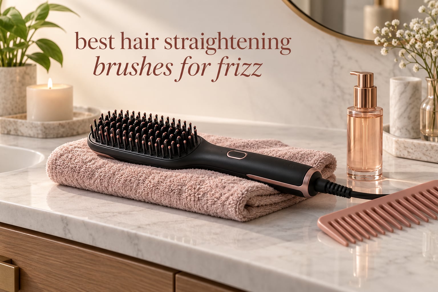 best hair straightening brushes for frizz