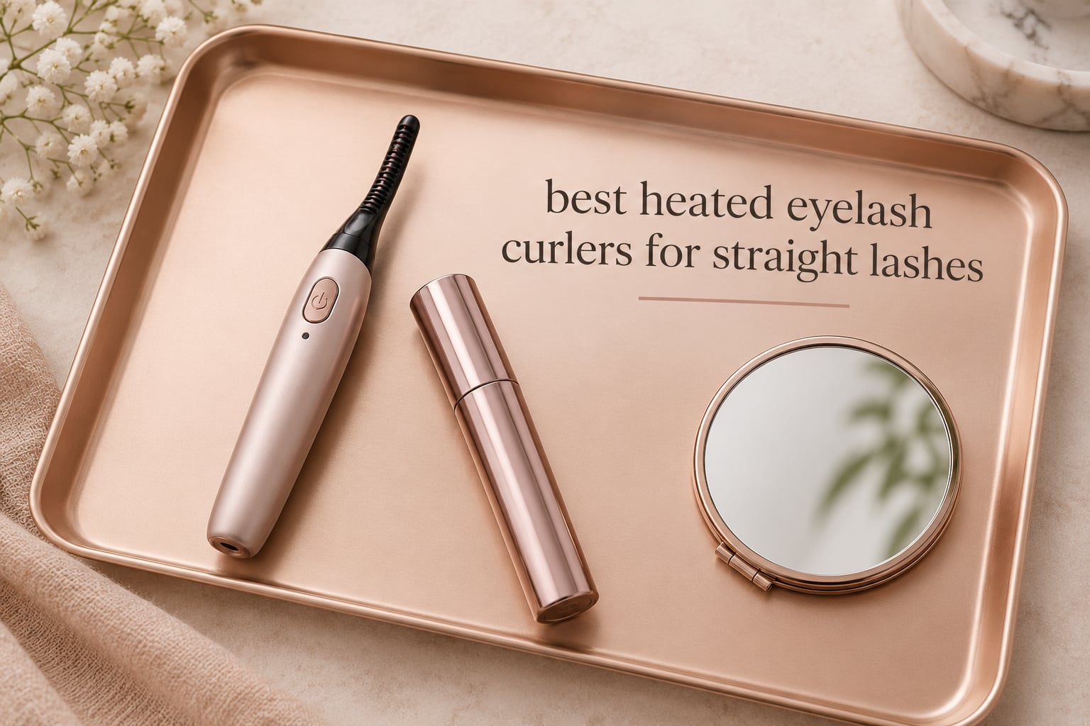 best heated eyelash curlers for straight lashes