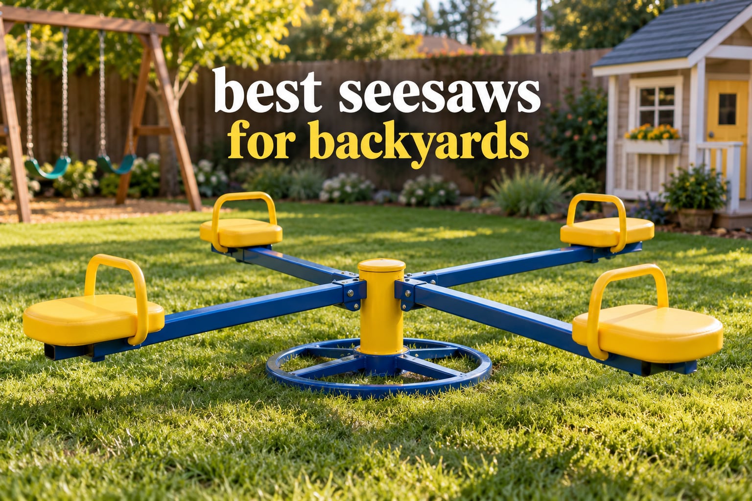 best seesaws for backyards