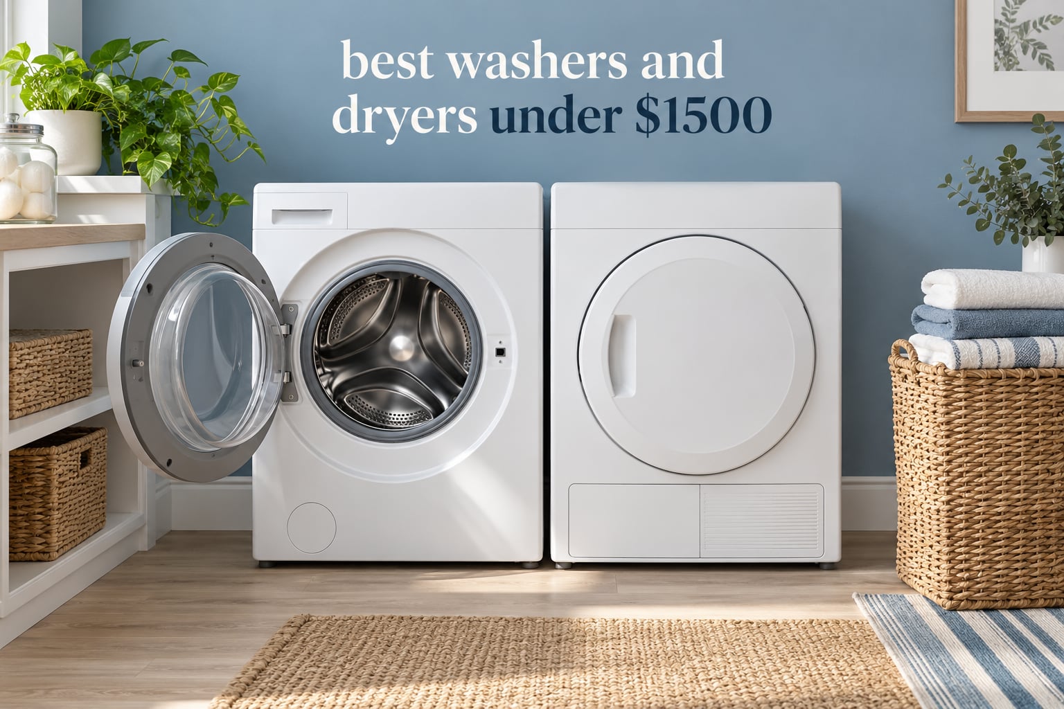 best washers and dryers under $1500