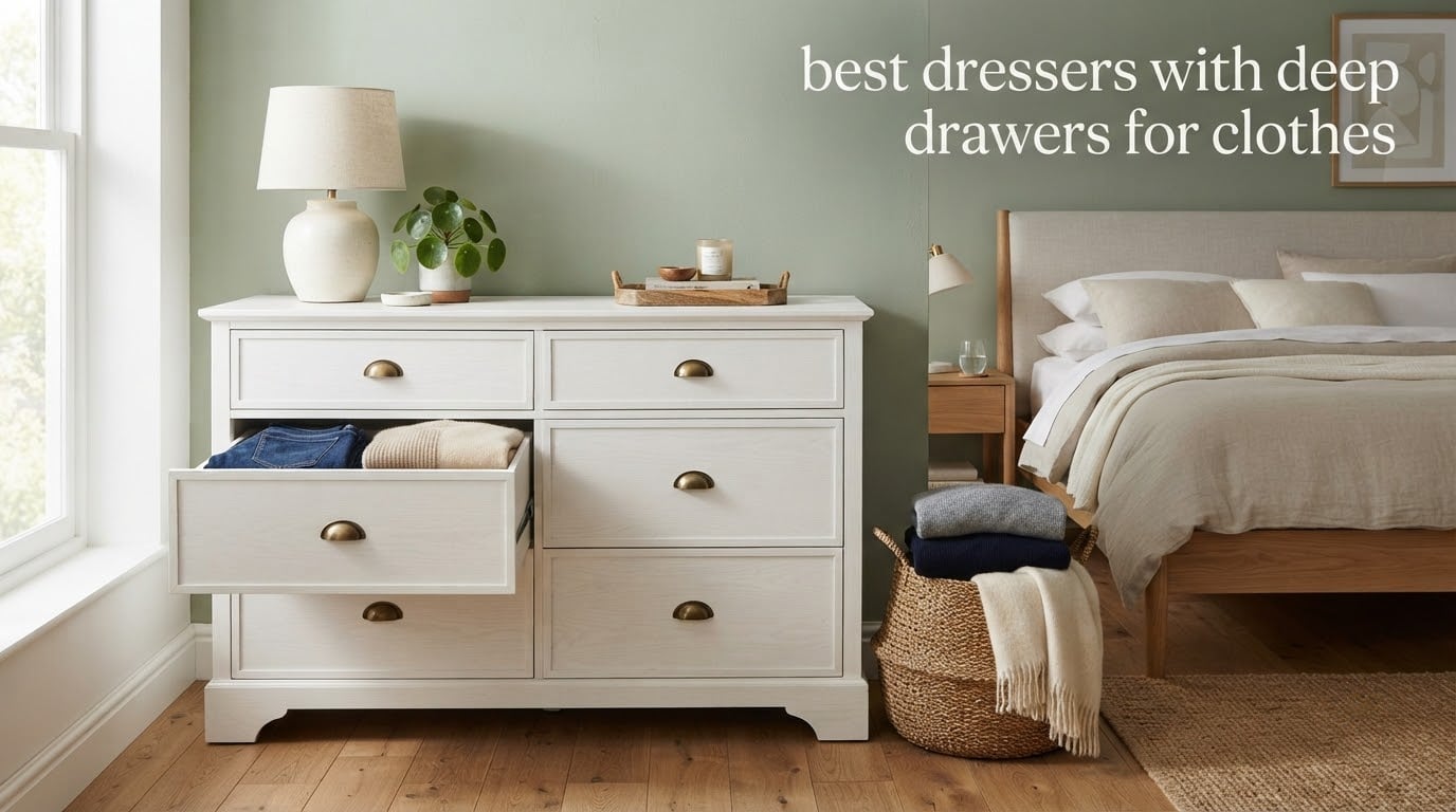 best dressers with deep drawers for clothes