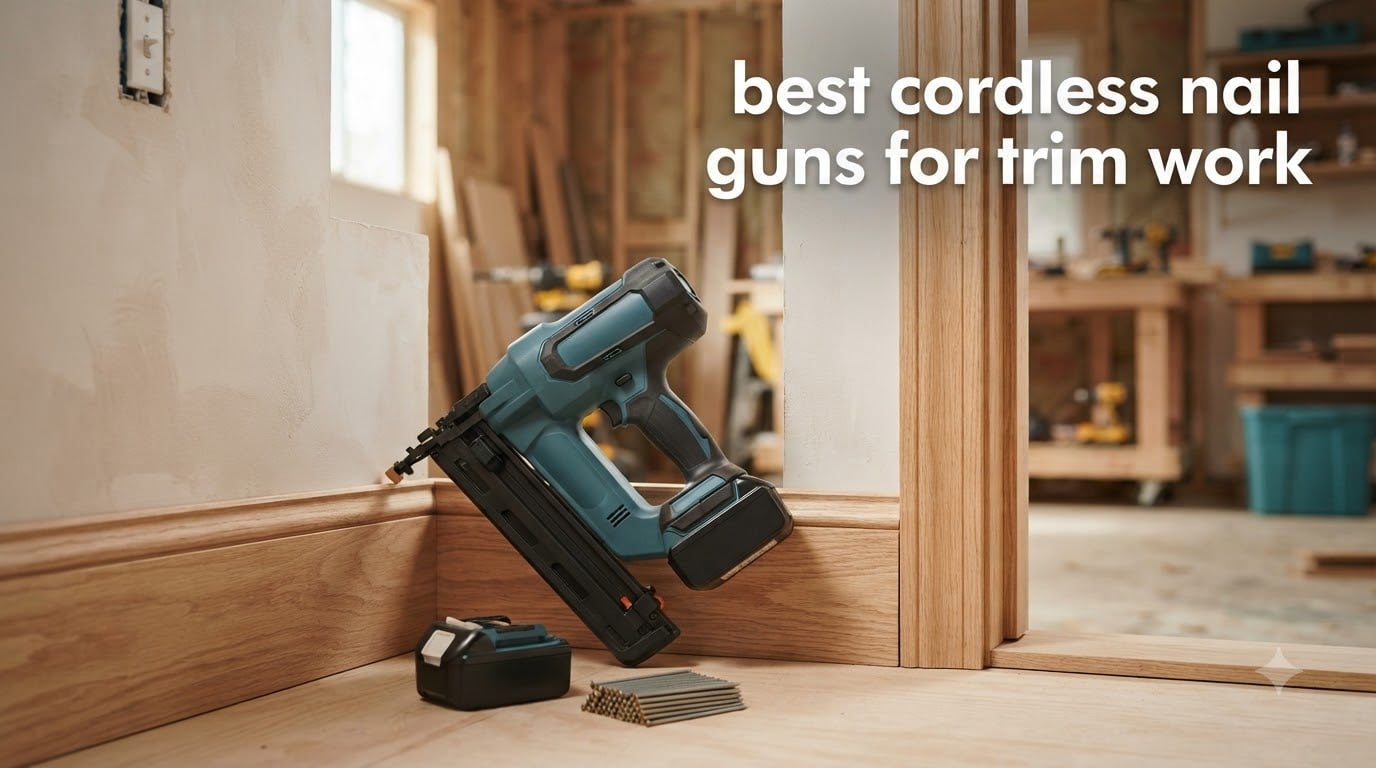 best cordless nail guns for trim work