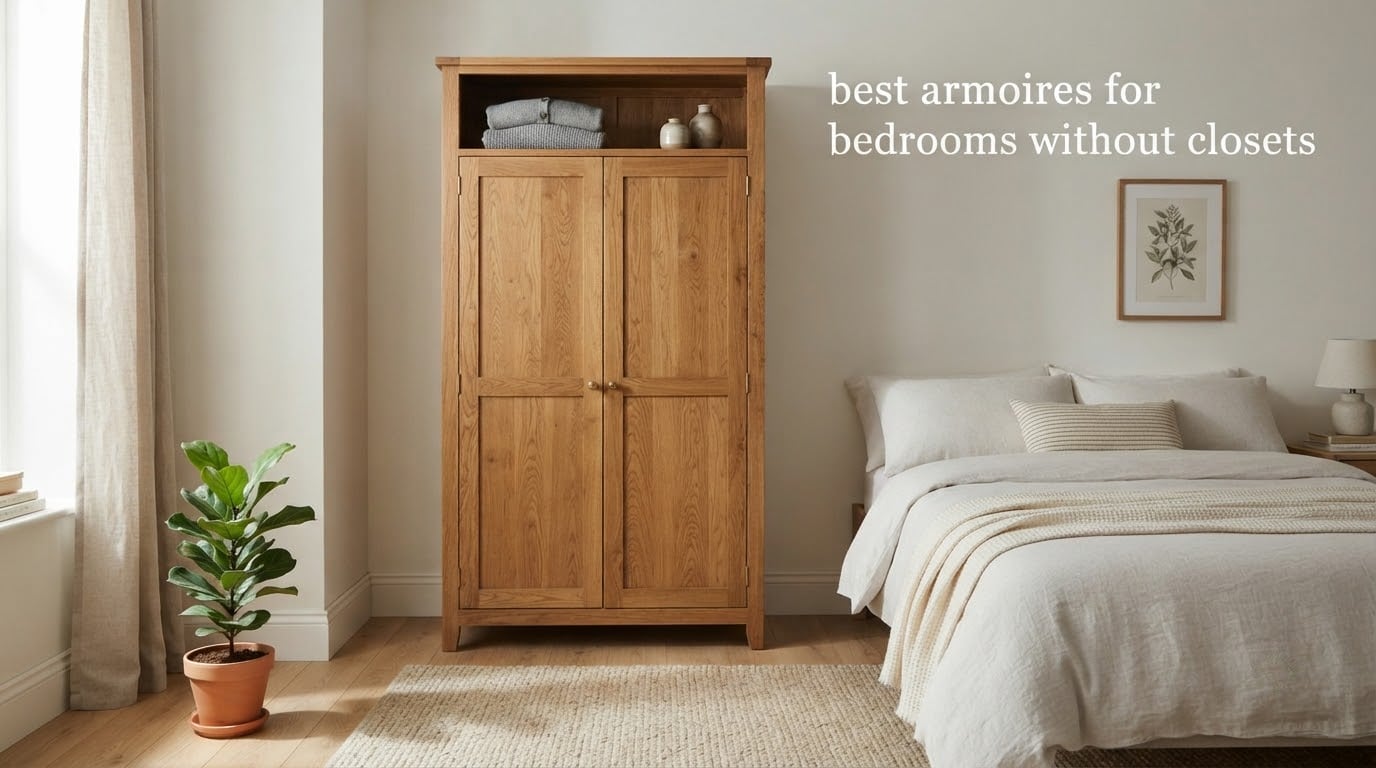 best armoires for bedrooms without closets