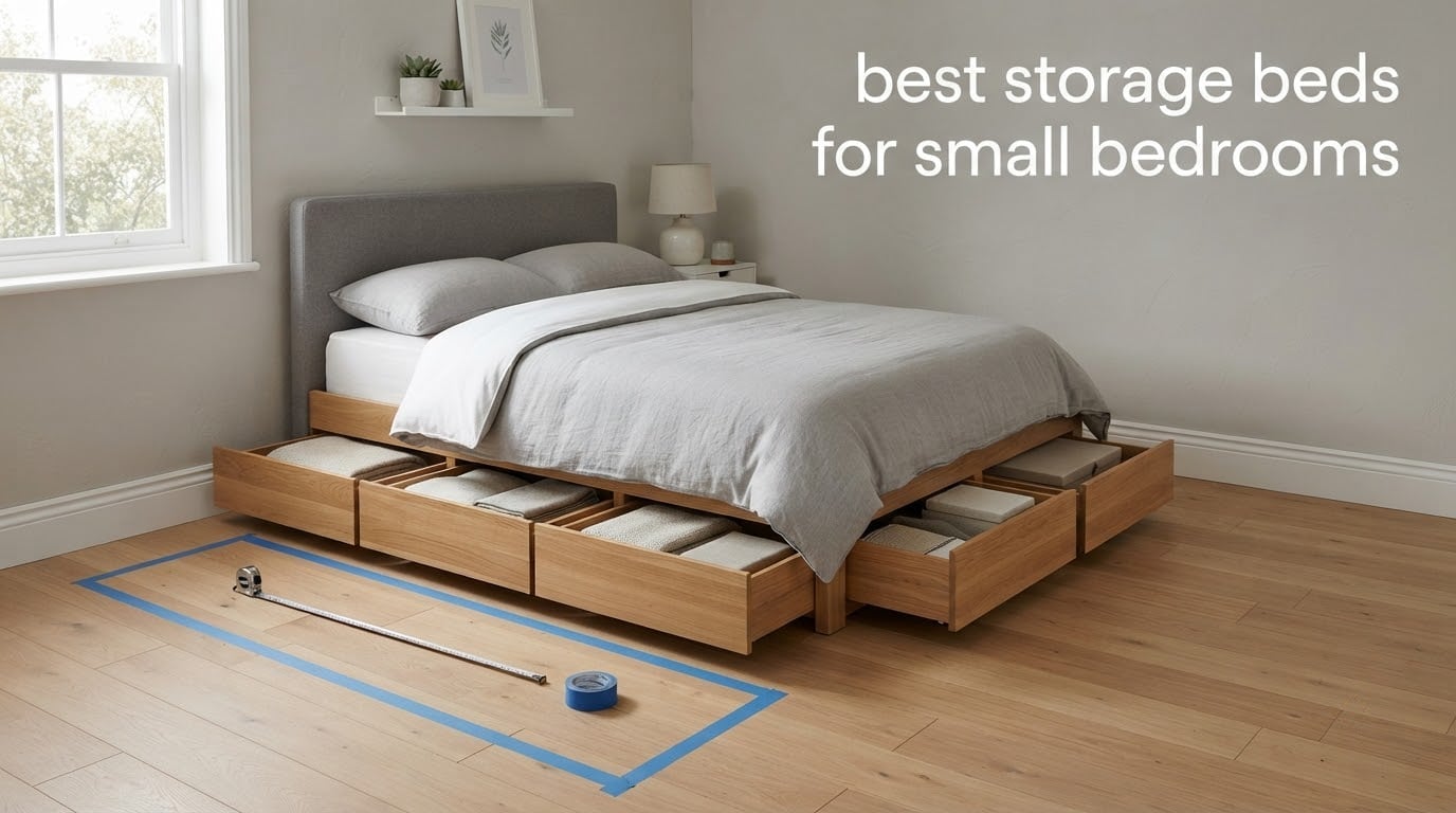 best storage beds for small bedrooms