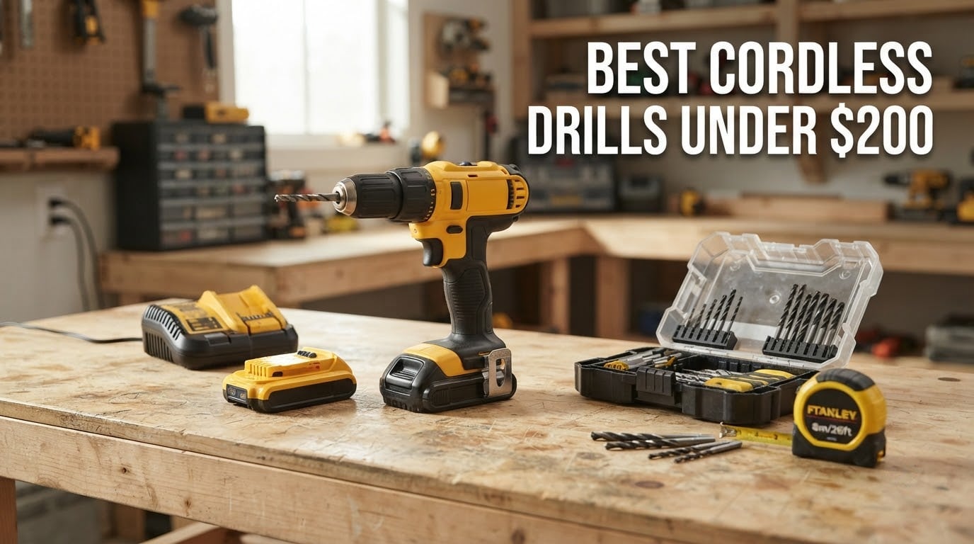 best cordless drills under $200