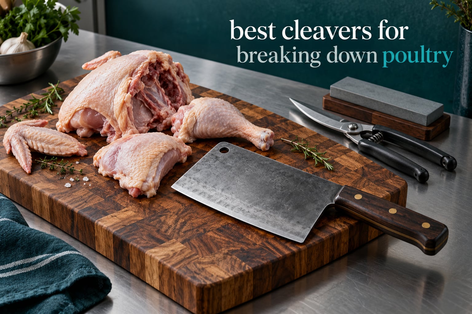 best cleavers for breaking down poultry